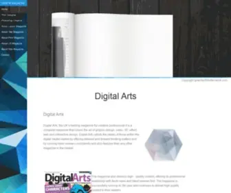 Grafikmagazine.co.uk(Digital Arts) Screenshot