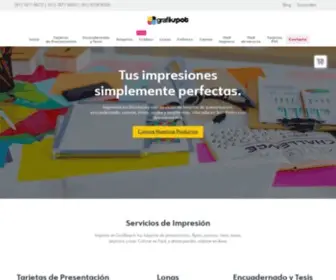 Grafikspot.com.mx(Imprenta en Monterrey) Screenshot