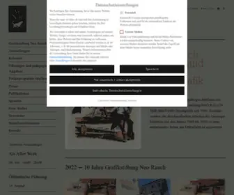 Grafikstiftungneorauch.de(Grafikstiftung Neo Rauch) Screenshot