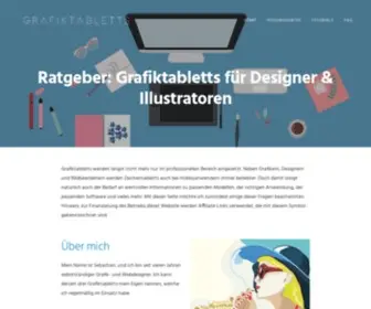 Grafiktabletts-Test.de(Ratgeber: Grafiktabletts für Designer & Illustratoren) Screenshot