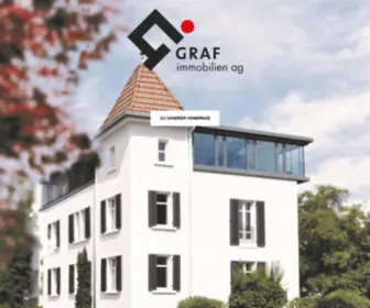 Grafimmobilien.ch(Graf Immobilien AG) Screenshot