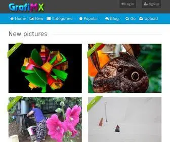 Grafimx.com(Online photo portfolio) Screenshot