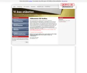 Grafina.se(Etiketter) Screenshot