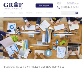 Grafinsurance.com(Insurance company) Screenshot