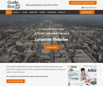 Grafixbox.biz(Our professional web design company) Screenshot