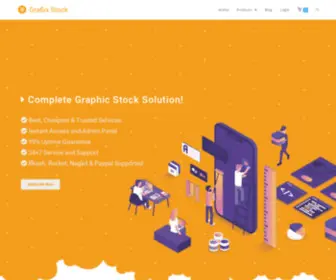 Grafixstock.com(Complete Stock Graphic Solution) Screenshot