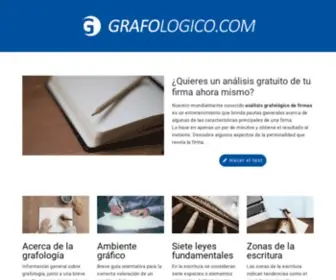 Grafologico.com(Grafología) Screenshot