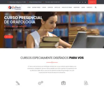 Graformar.com.ar(Cursos y Servicios de Grafología) Screenshot