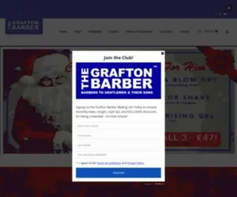 Graftonbarbers.com(The Grafton Barber) Screenshot