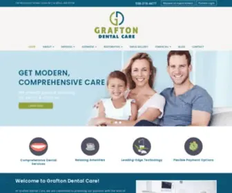 Graftondentalcare.com(Quality Family Dental Care in Grafton) Screenshot