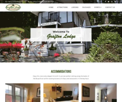 Graftonlodge.com(Grafton Lodge) Screenshot