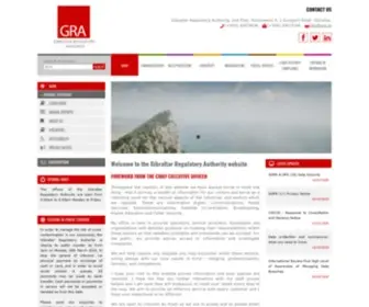 Gra.gi(Gibraltar Regulatory Authority) Screenshot