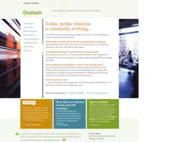 Graham-Associates.com(San Francisco Public Relations Firm) Screenshot