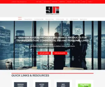 Graham-Rogers.com(Insurance Services) Screenshot