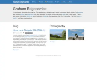 Grahamedgecombe.com(Graham Edgecombe) Screenshot