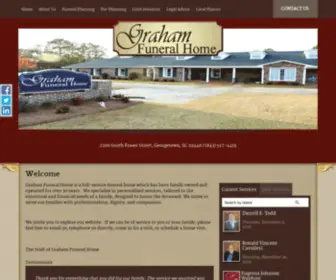 Grahamfuneralhome.org(Graham Funeral Home) Screenshot