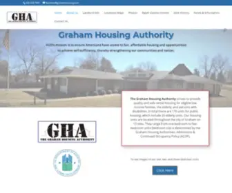 Grahamhanc.com(Graham Housing Authority) Screenshot