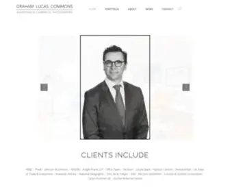 Grahamlucascommons.com(Advertising & Commercial Photographer) Screenshot