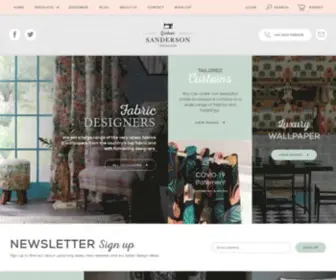 Grahamsandersoninteriors.com(Designer Fabrics) Screenshot