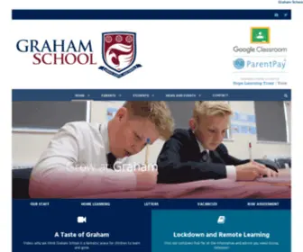 Grahamschool.org(#Grow at Graham) Screenshot