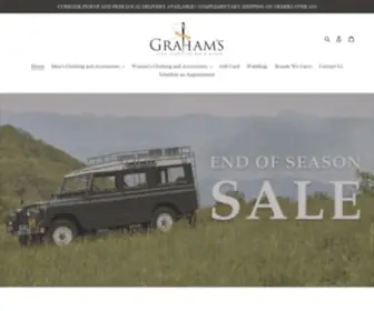 Grahamsdbq.com(Graham's Style Store Dubuque) Screenshot