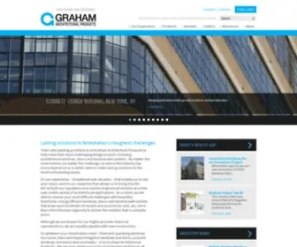 Grahamwindows.com(Graham Architectural Products) Screenshot