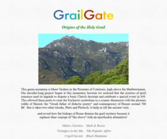 Grailgate.com(Holy Grail) Screenshot