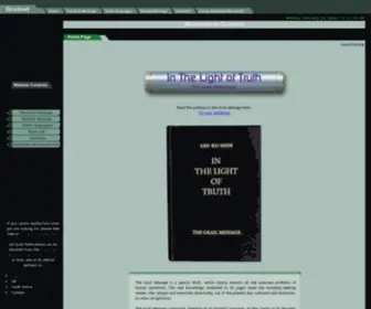 Grailnet.org(In The Light of Truth) Screenshot