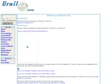 Grailtone.com(Grail Tone) Screenshot