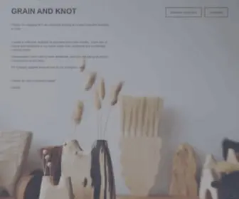 Grainandknot.com(GRAIN & KNOT) Screenshot