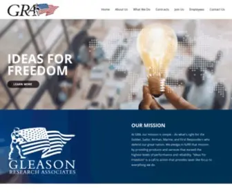 Grainc.net(Gleason Research Associates Incorporated) Screenshot