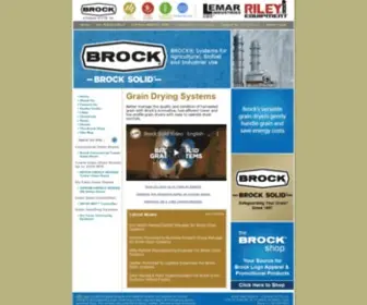 Graindryers.com(Brock®) Screenshot