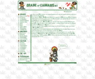 Grainecannabis.net(Graine de cannabis) Screenshot