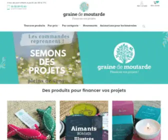 Grainedemoutarde.fr(Graine de moutarde) Screenshot