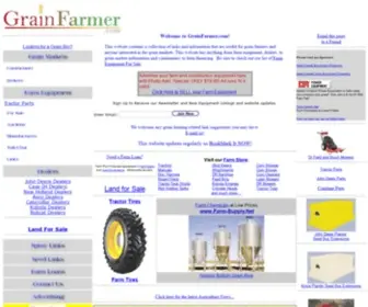 Grainfarmer.com(Used Farm Equipment) Screenshot