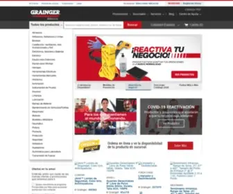 Grainger.com.mx(Suministros Industriales) Screenshot