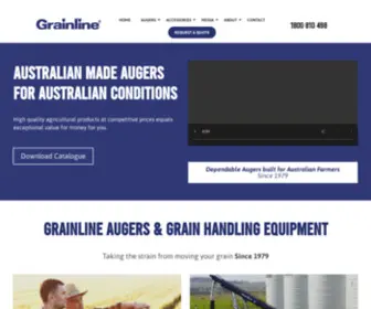 Grainline.com.au(Grainline Augers) Screenshot