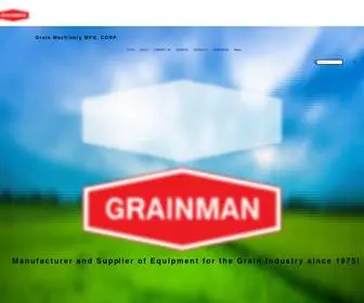 Grainman.com(Grain Machinery Manufacturing Corporation) Screenshot