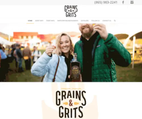 Grainsandgritsfest.com(Townsend, TN) Screenshot