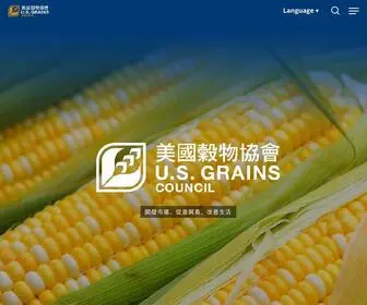 Grains.org.tw(美國穀物協會) Screenshot