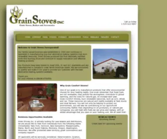 Grainstovesinc.com(Grain Stoves Inc) Screenshot