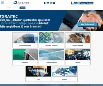 Graitec.cz(Autodesk Platinum Partner) Screenshot