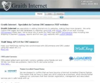 Graith.co.uk(Graith Internet) Screenshot