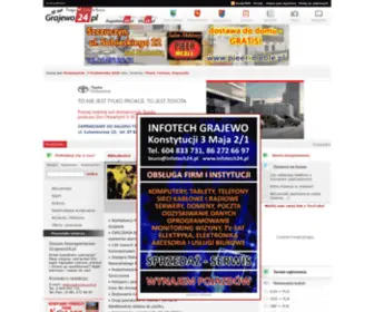 Grajewo24.pl(Regionalny portal informacyjny) Screenshot