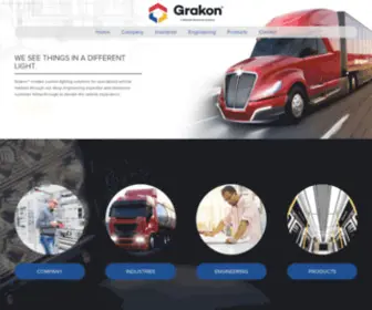 Grakon.com(Custom Vehicle Lighting Solutions) Screenshot
