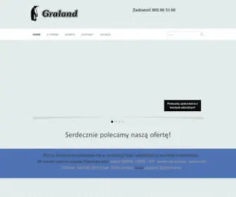 Graland.pl(Producent opakowań foliowych i jednorazowych) Screenshot