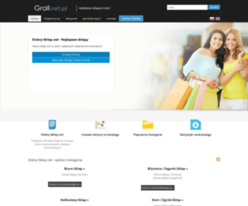 Grall.net.pl(Dobry-Sklep.net Zbiór sklepów internetowych) Screenshot