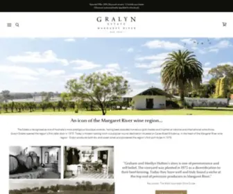 Gralyn.com.au(Gralyn Estate Margaret River) Screenshot