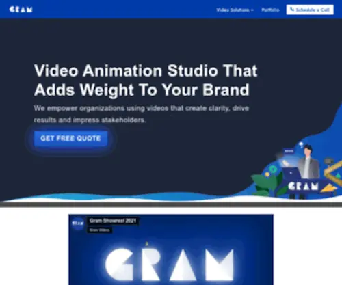 Gram.com.sg(Explainer Video) Screenshot