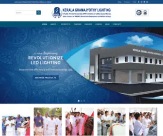 GramajYothy.com(LED street light for local self governance institutions) Screenshot